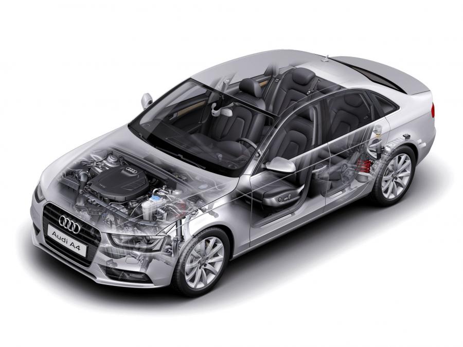 Схема Audi A4 2.0T Sedan (B8, 8K) 2012 года  (фото 16 из 19)